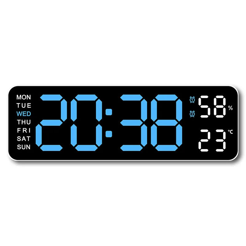 USB LED Wall and Desk Clock