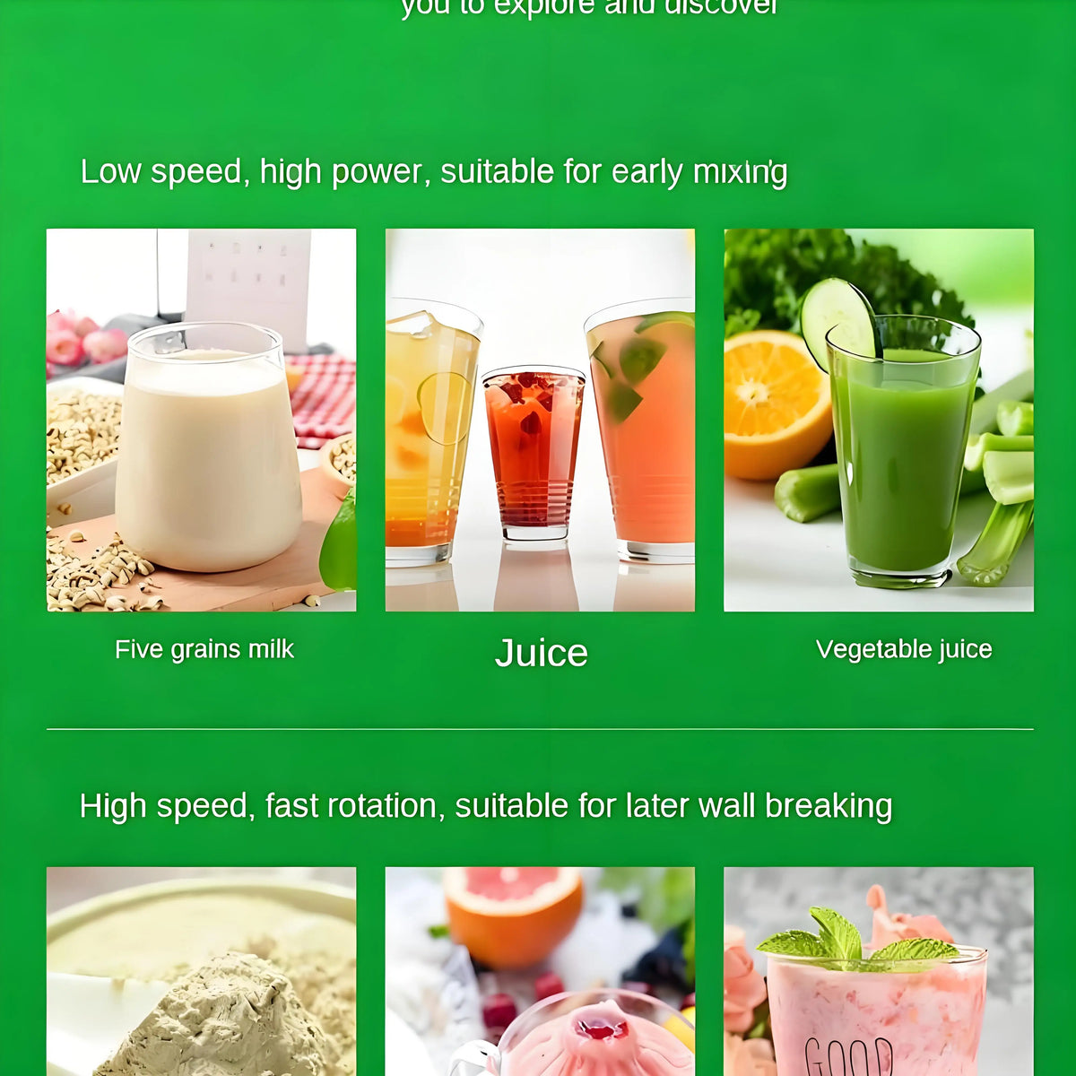 2-Liter 2-in-1 Blender and Mixer