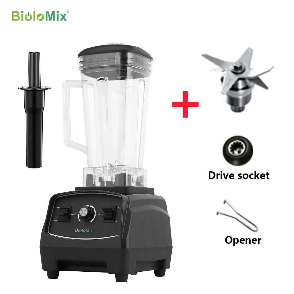 2,200-Watt Commercial Blender and Food Processor