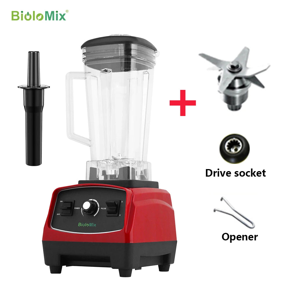 2,200-Watt Commercial Blender and Food Processor