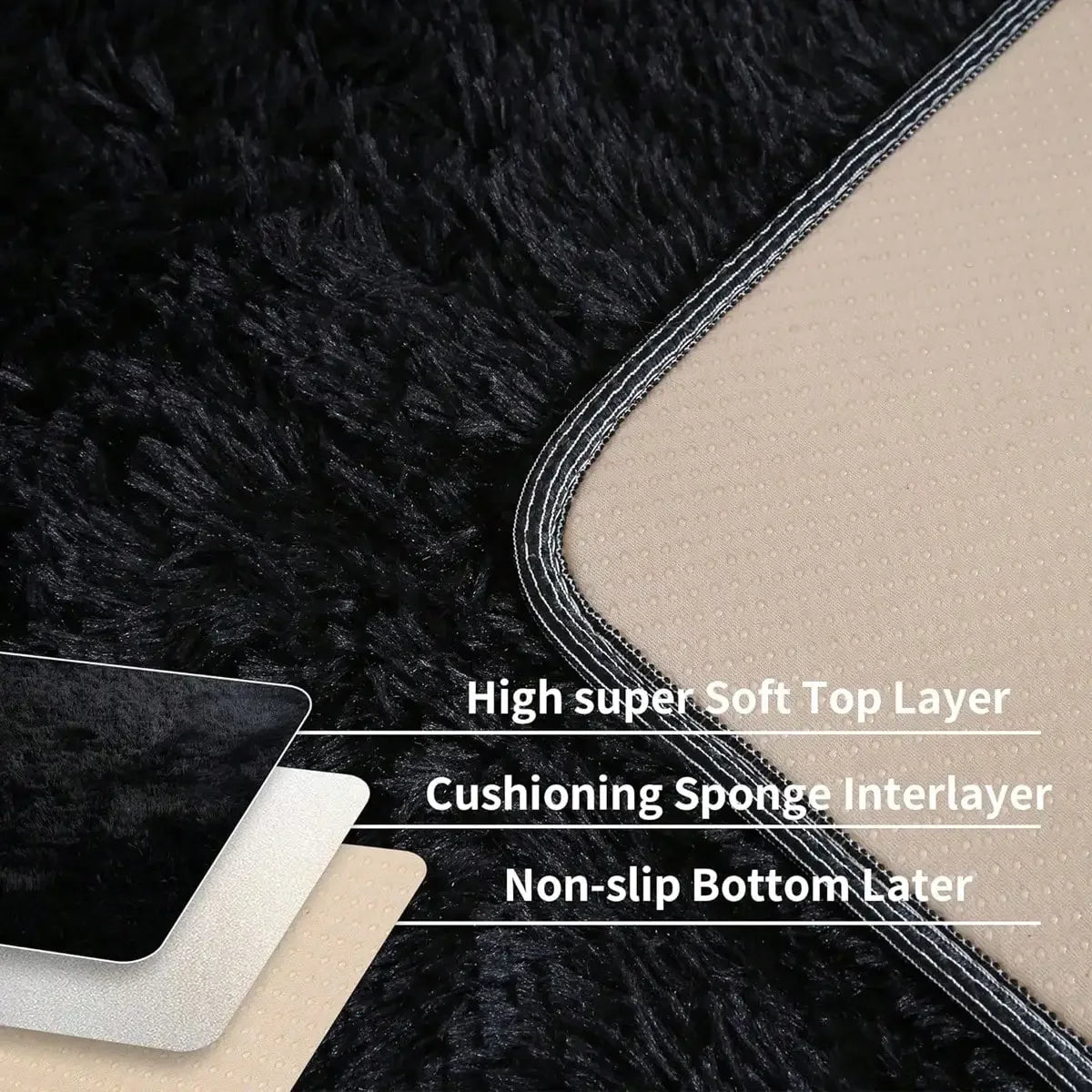 Plush Langflor-Teppich
