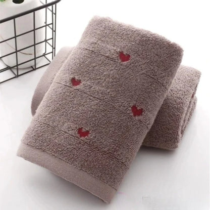 1/3-Piece Jacquard Cotton Towel Set