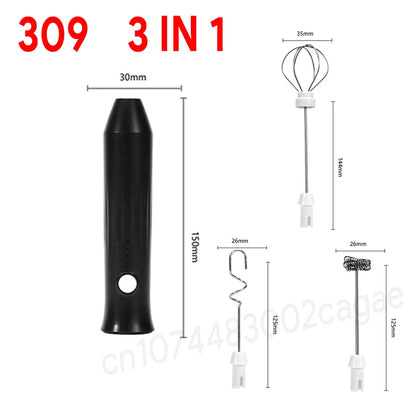 3-Speed USB Rechargeable Milk Frother