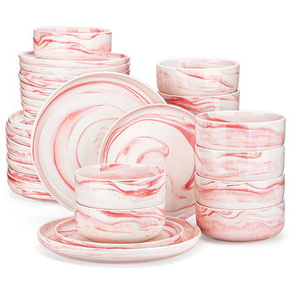 18/36-Piece Porcelain Dinnerware Set