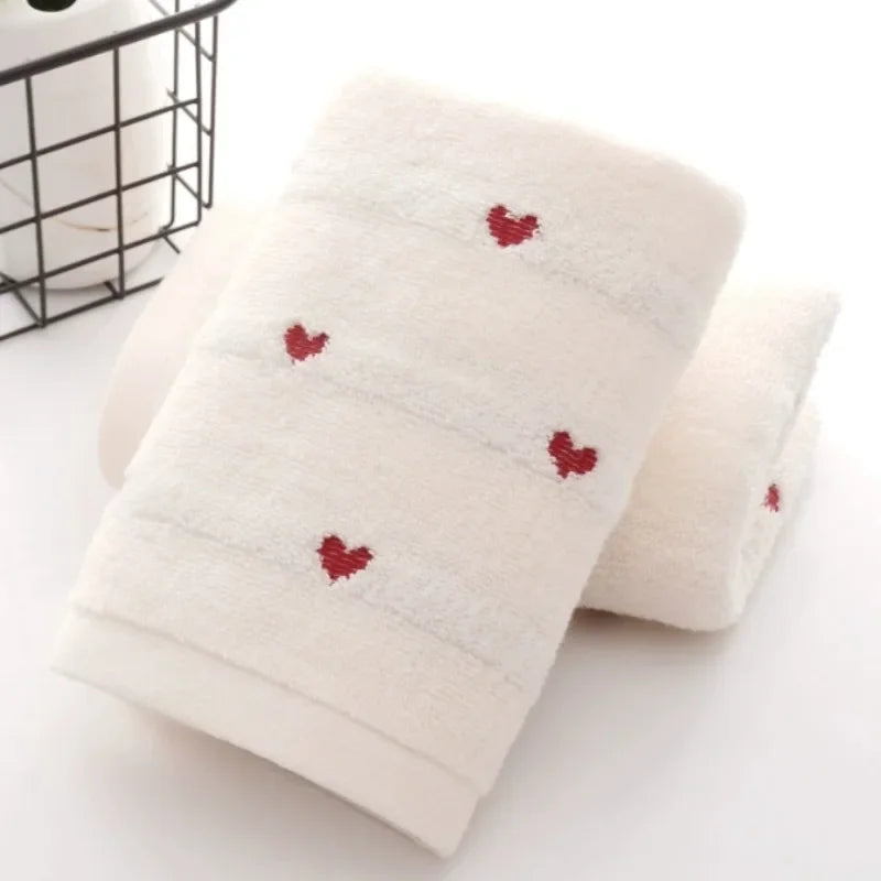 1/3-Piece Jacquard Cotton Towel Set
