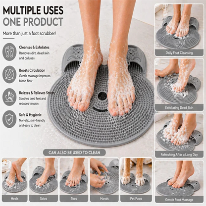 Non-Slip Massage and Exfoliating Bath Mat
