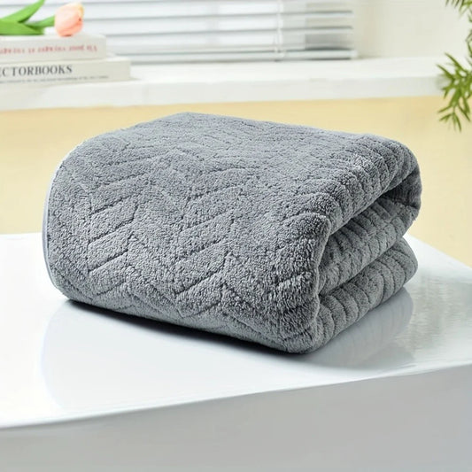 Thick Coral Velvet Bath Towel