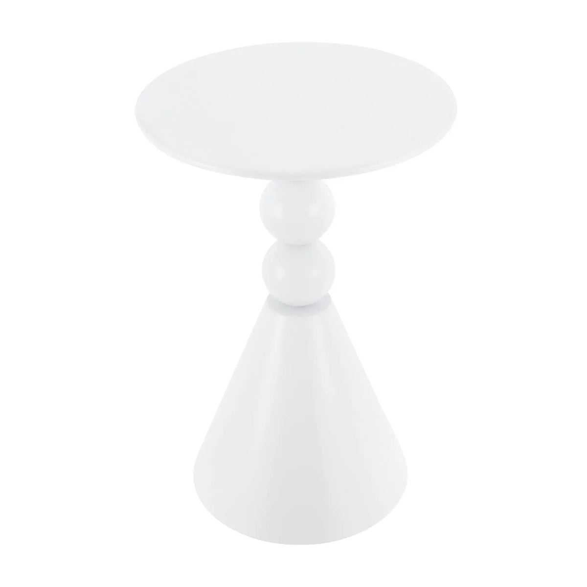 15.7-Inch Round Iron Side Table
