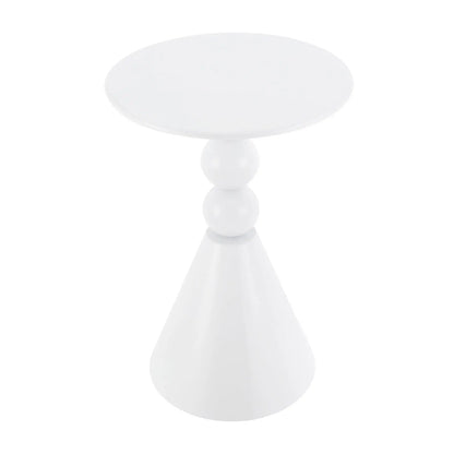 15.7-Inch Round Iron Side Table