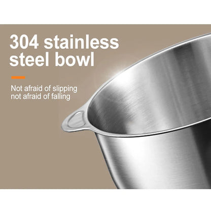 Electric Food Grinder with Stainless Steel Bowl