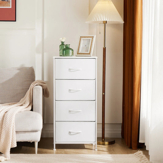 Four-Drawer Fabric Storage Cabinet