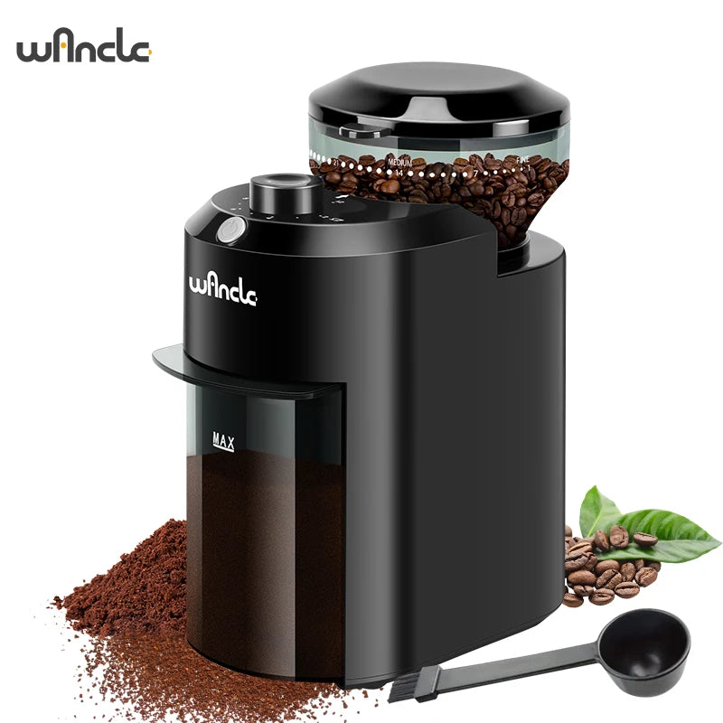 28-Setting Electric Conical Burr Coffee Grinder