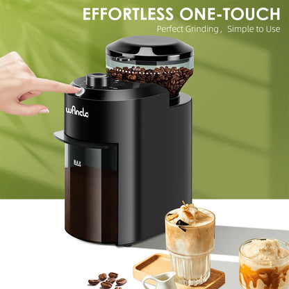 28-Setting Electric Conical Burr Coffee Grinder