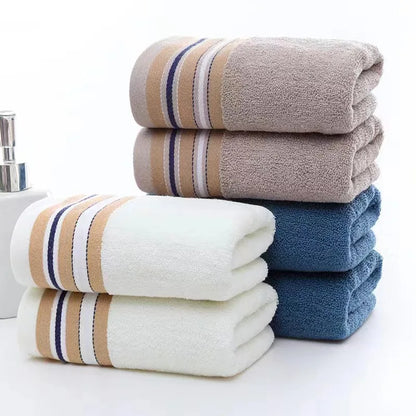 Set of 2/3 Absorbent Cotton Face Towels