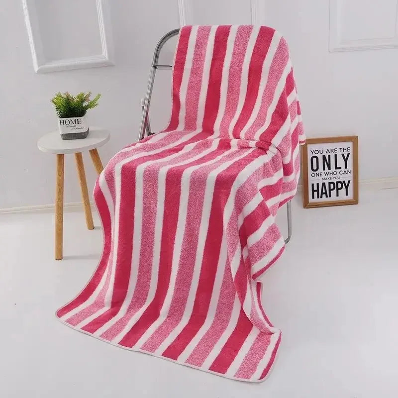 Quick-Dry Coral Fleece Bath Towel