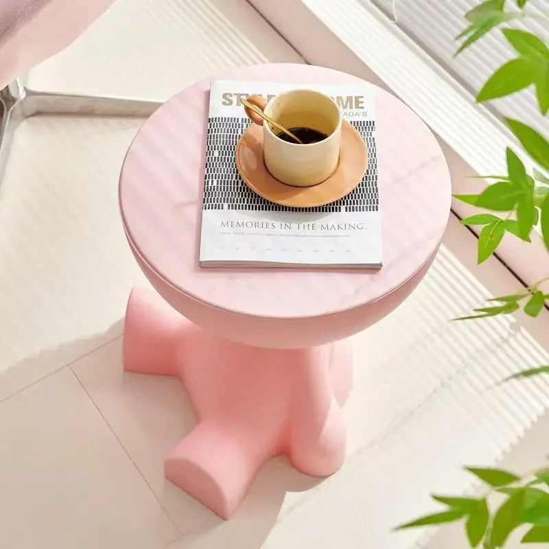 Cartoon Flat-Top Side Table
