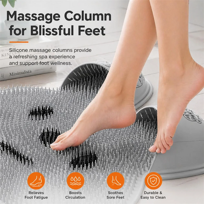 Non-Slip Massage and Exfoliating Bath Mat