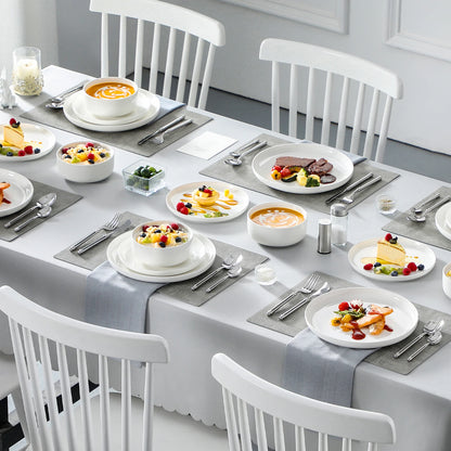 18/36-Piece Porcelain Dinnerware Set