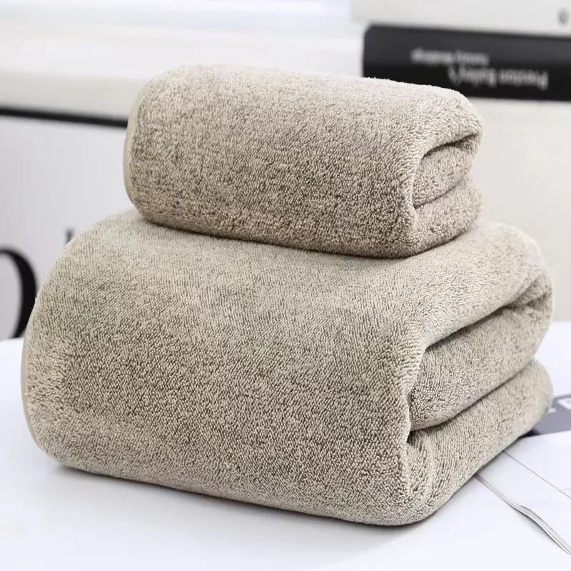 Quick-Dry Striped Towel Set