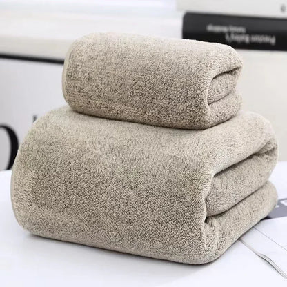 Quick-Dry Striped Towel Set