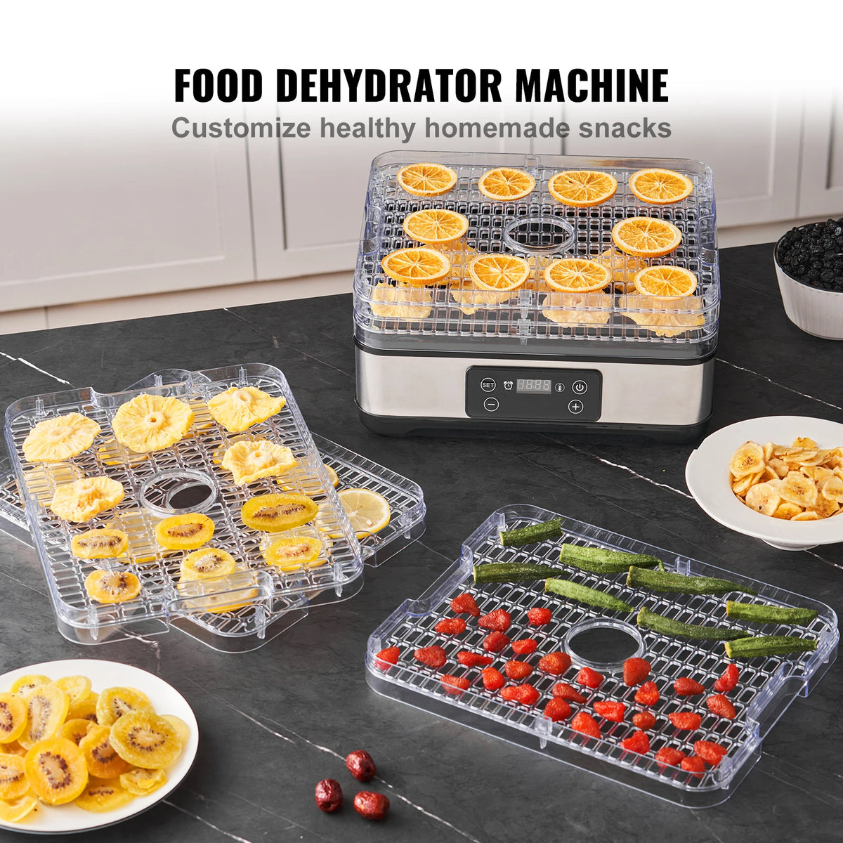 5-Tray 300-Watt Food Dehydrator