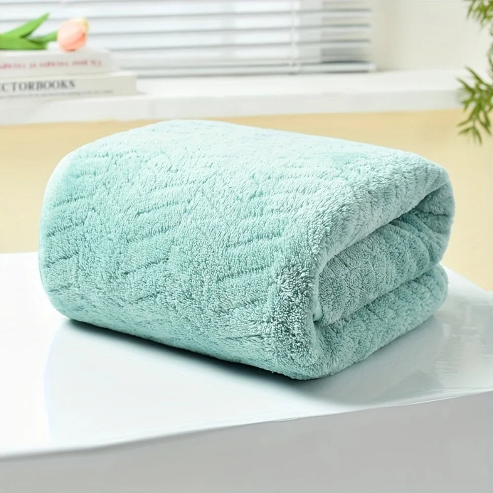 Thick Coral Velvet Bath Towel