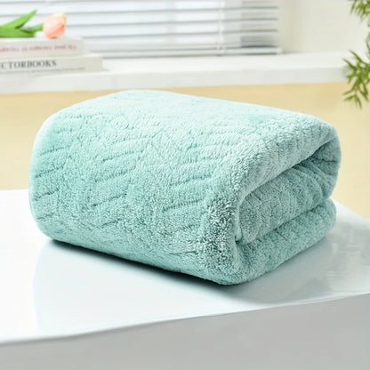 Thick Coral Velvet Bath Towel