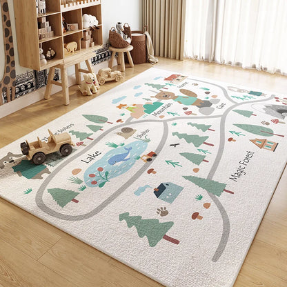 Kids' Hopscotch Play Rug