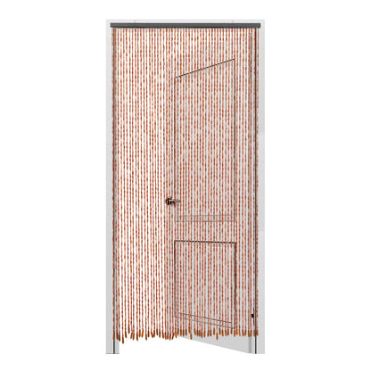 78.7 x 35.4-Inch Bamboo Beaded Door Curtain