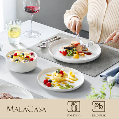 18/36-Piece Porcelain Dinnerware Set