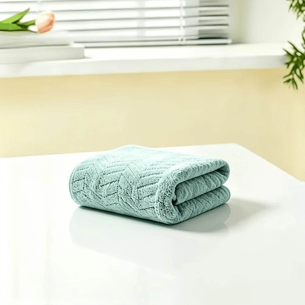 Thick Coral Velvet Bath Towel