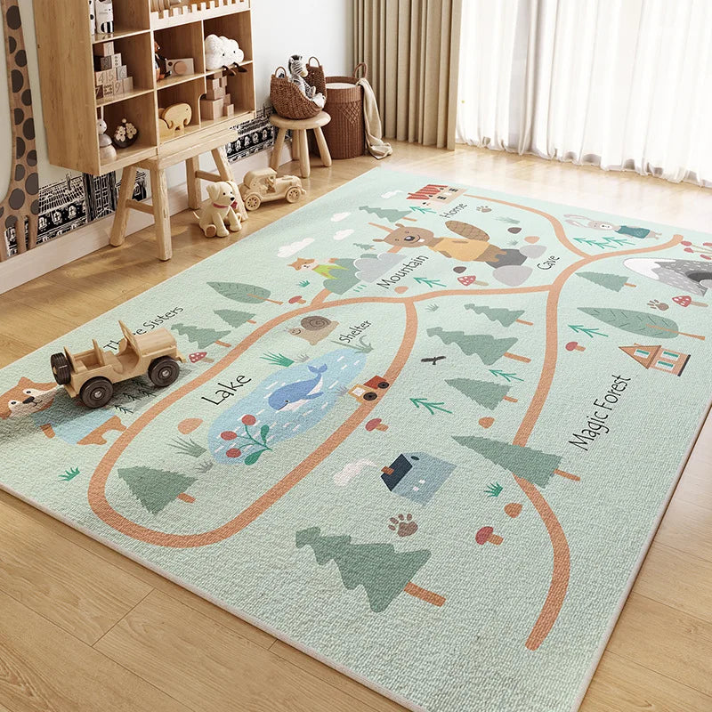 Kids' Hopscotch Play Rug