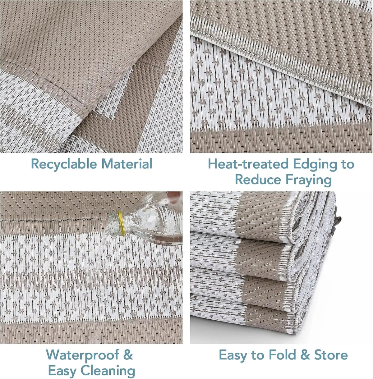 8 x 10-Foot Reversible Waterproof Outdoor Rug