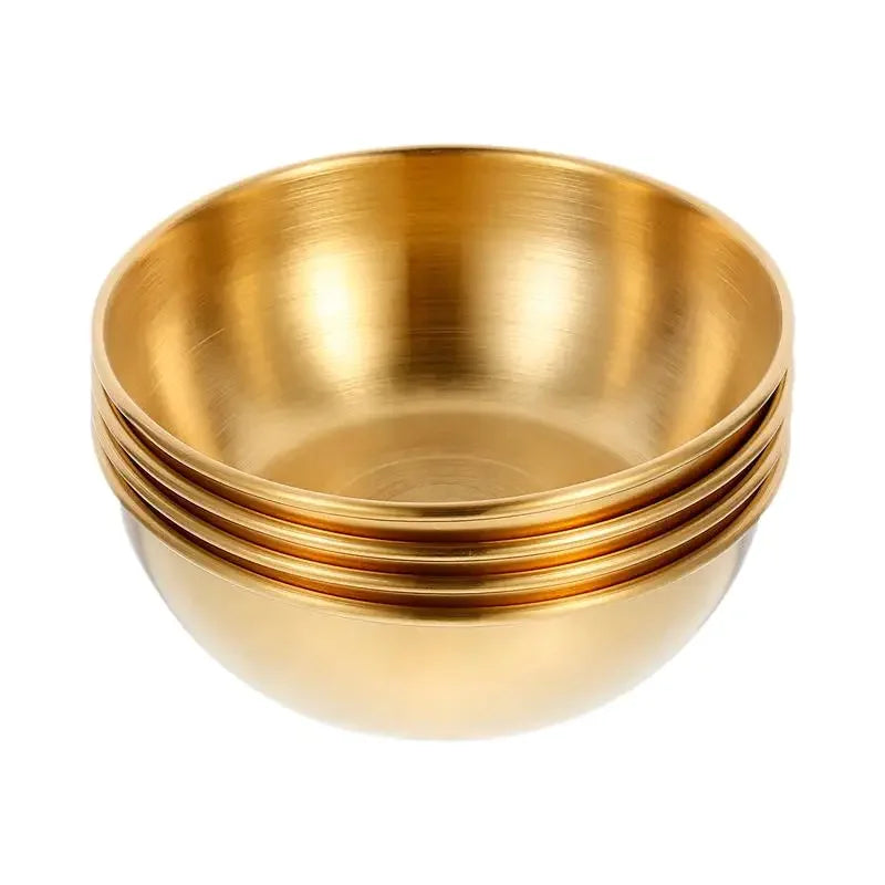Set of 2/4 Stainless Steel Sauce Dishes