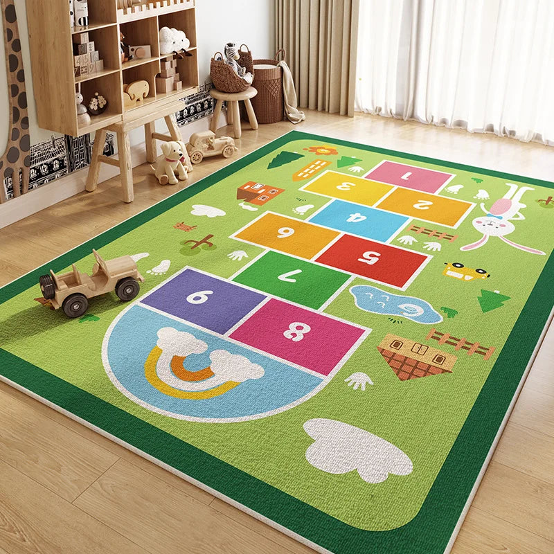 Kids' Hopscotch Play Rug