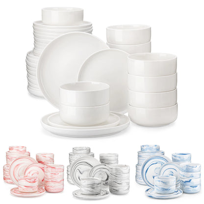 18/36-Piece Porcelain Dinnerware Set