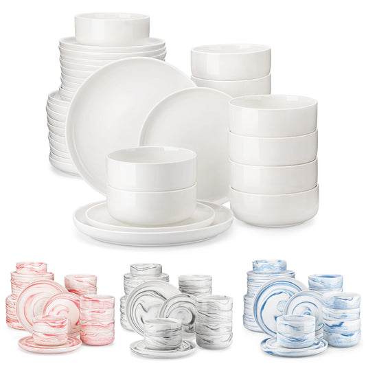 18/36-Piece Porcelain Dinnerware Set