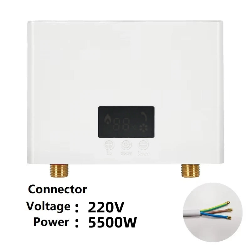 3,000/5,500-Watt Wall-Mounted Instant Water Heater