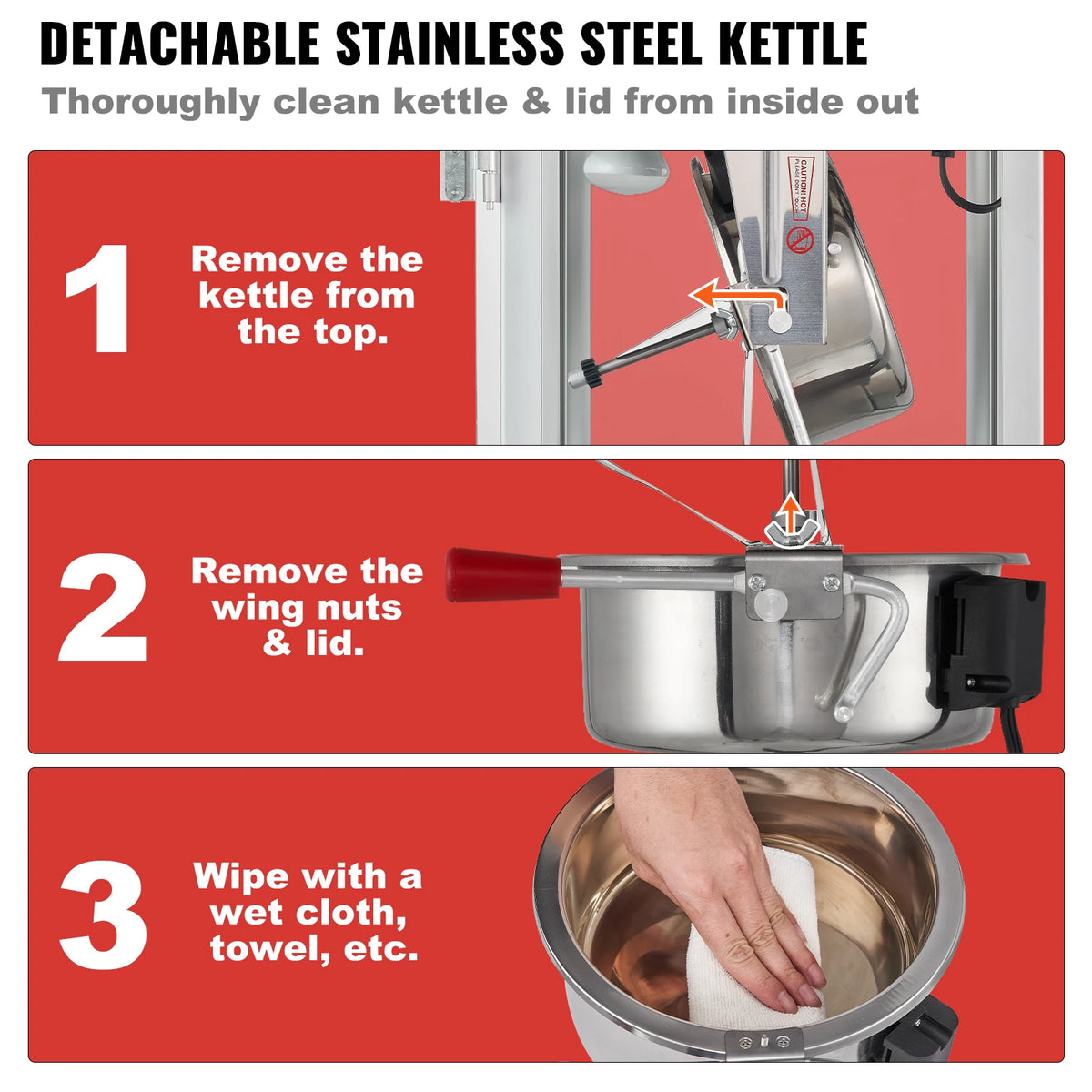 8/12-Ounce Commercial Electric Popcorn Maker