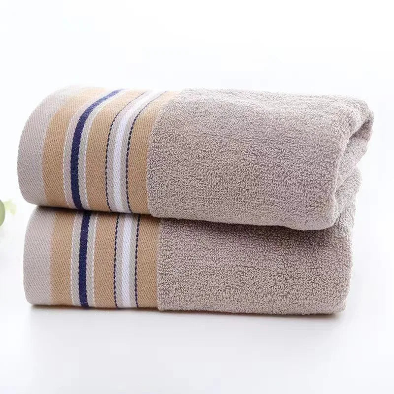 Set of 2/3 Absorbent Cotton Face Towels