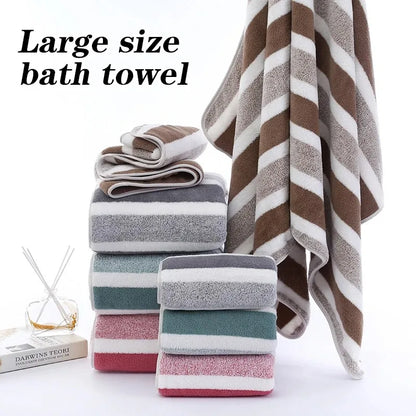 Quick-Dry Coral Fleece Bath Towel