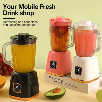 10-Blade Portable Blender and Juicer