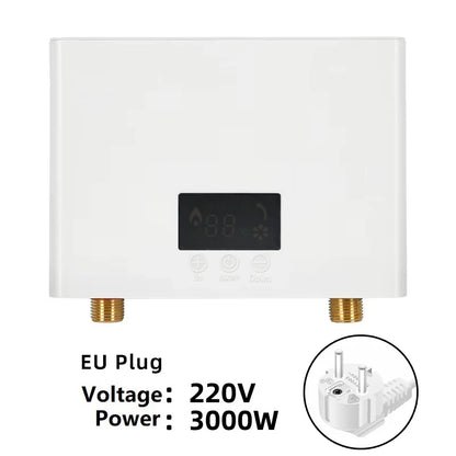 3,000/5,500-Watt Wall-Mounted Instant Water Heater