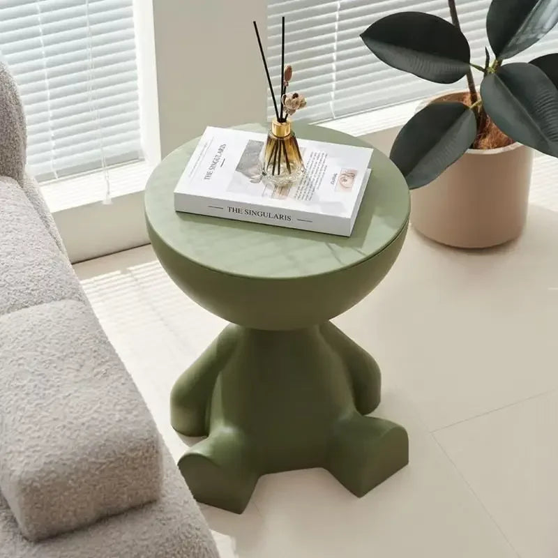 Cartoon Flat-Top Side Table