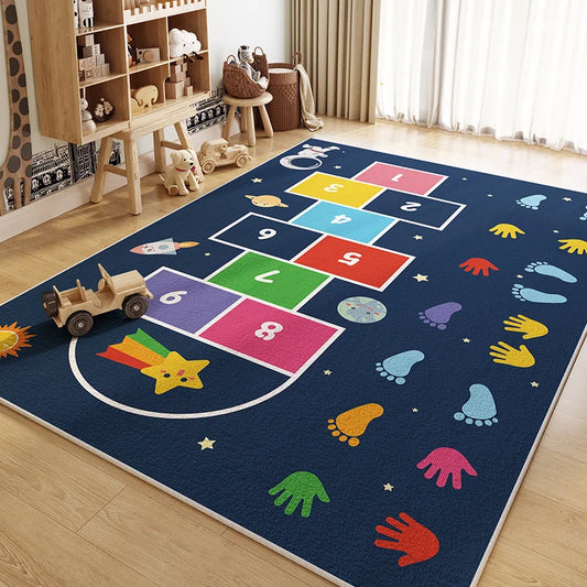 Kids' Hopscotch Play Rug