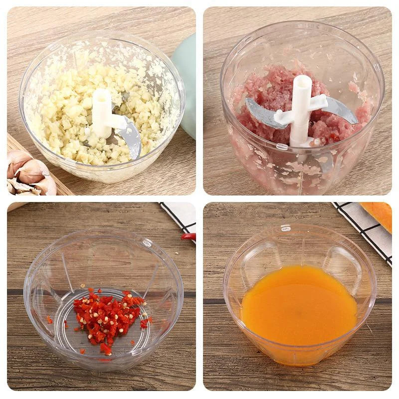 500/900-Milliliter Manual Food Chopper