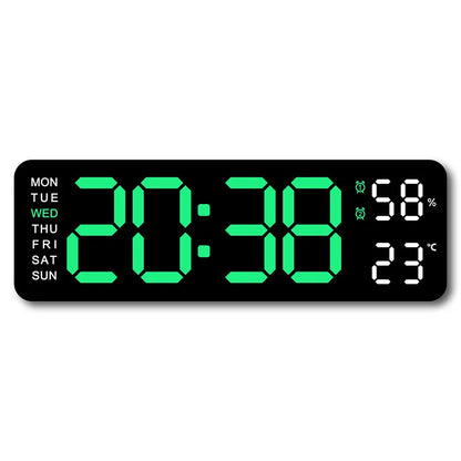 USB LED Wall and Desk Clock