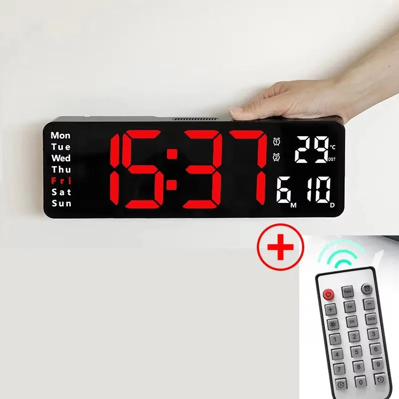 USB LED Wall and Desk Clock