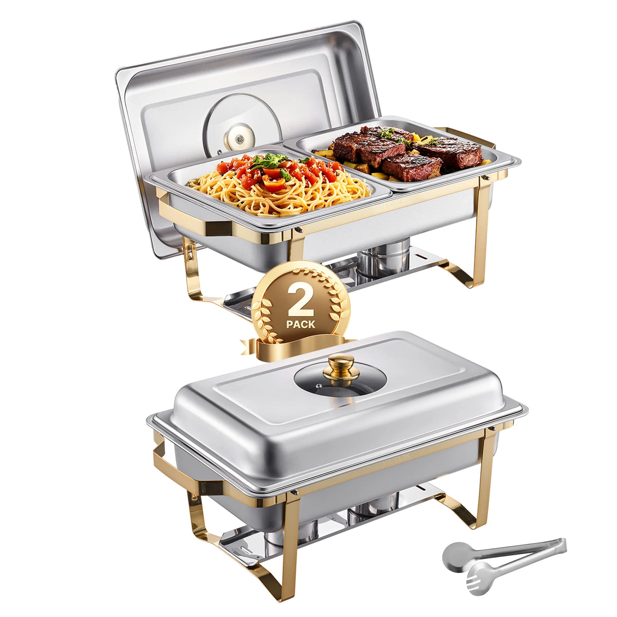 8-Quart Chafing Dish Buffet Set