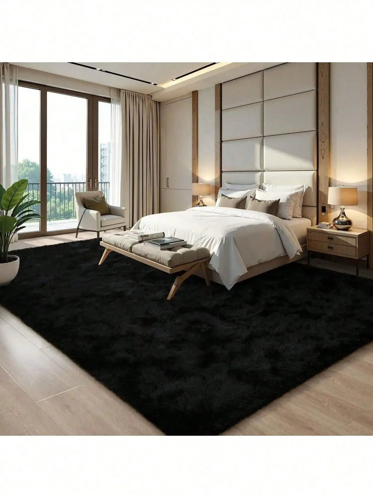 Plush Langflor-Teppich